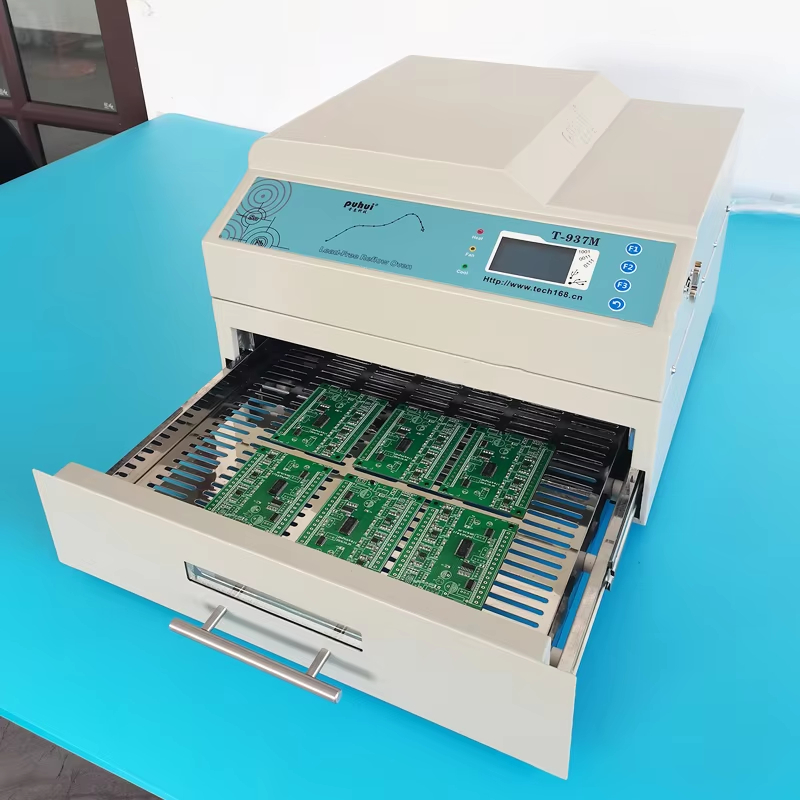 Infrared Bga Rework Station - Desktop-Reflow-Lötofen T-937M Infrarot-IC-Heizgerät für PCB BGA