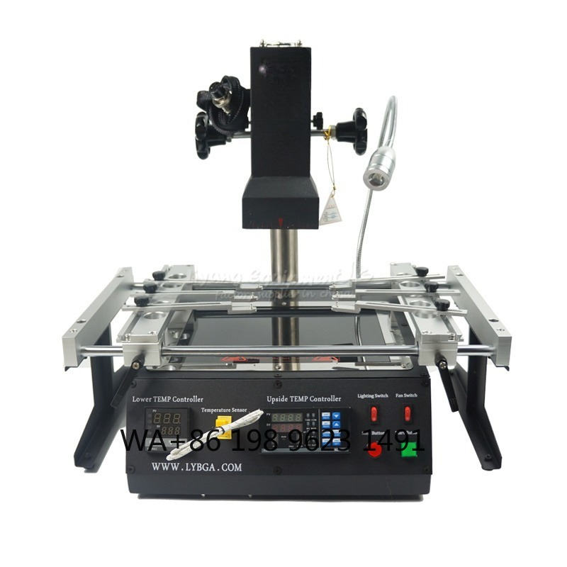 Infrared Bga Rework Station - Zweizonen-Infrarot-BGA-Reworkstation mit Softwaresteuerung für PCB-SMD-Chip-GPU Professionelle