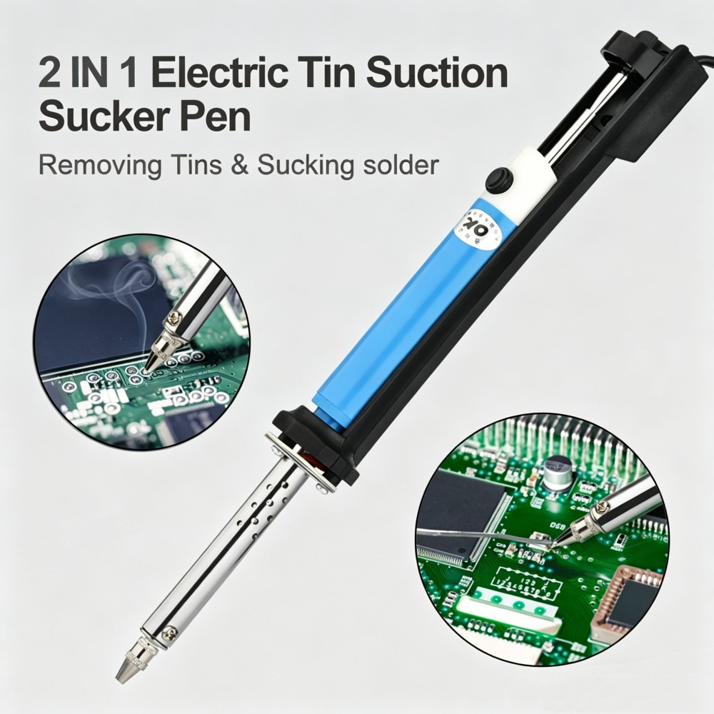 Elektrische Entlötmaschine AC  – Desoldering Pump Electric Vacuum Station Bewertung und Preis