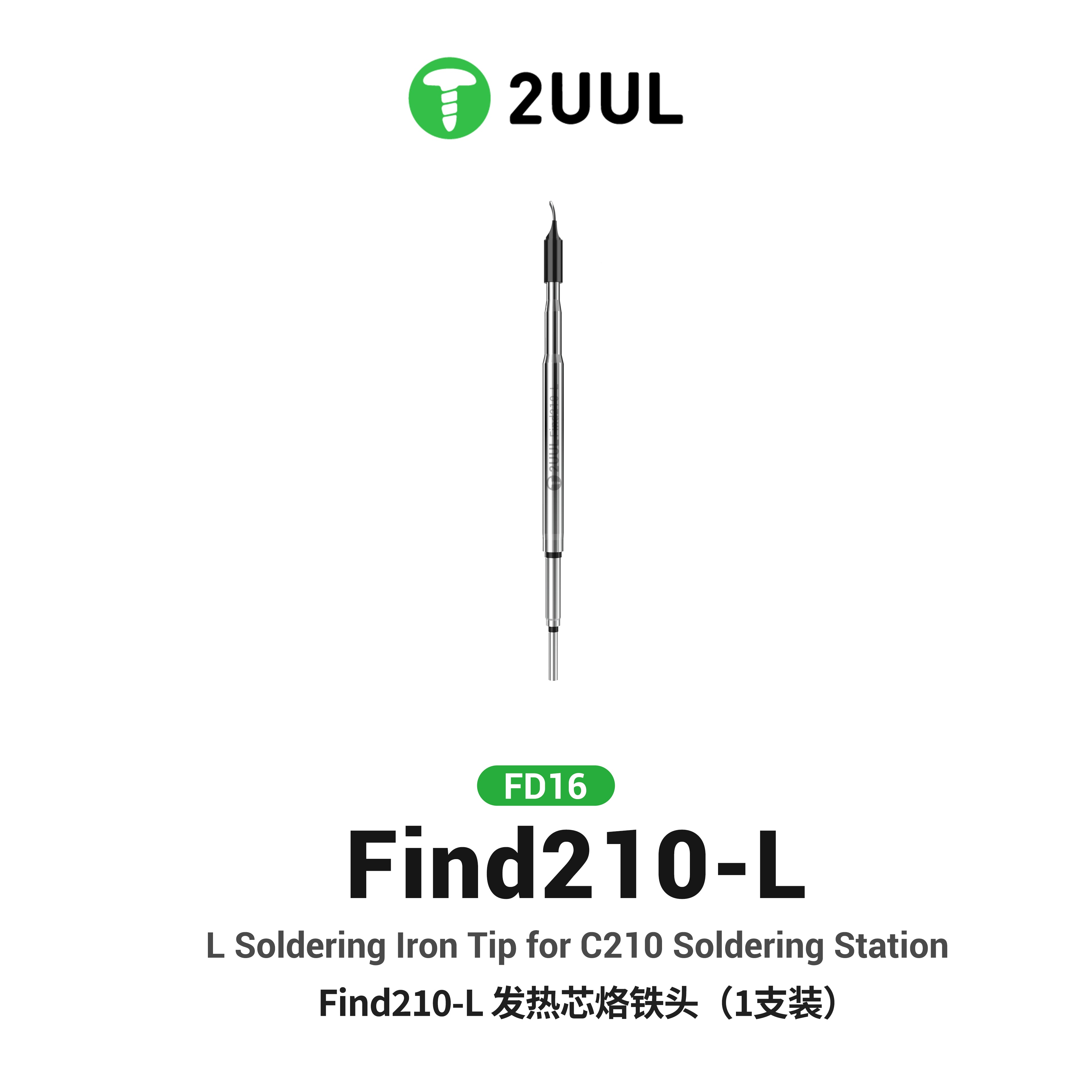 2UUL FD16 Find210-L Ersatz-Löt – C210 Precision Soldering Station Bewertung und Preis