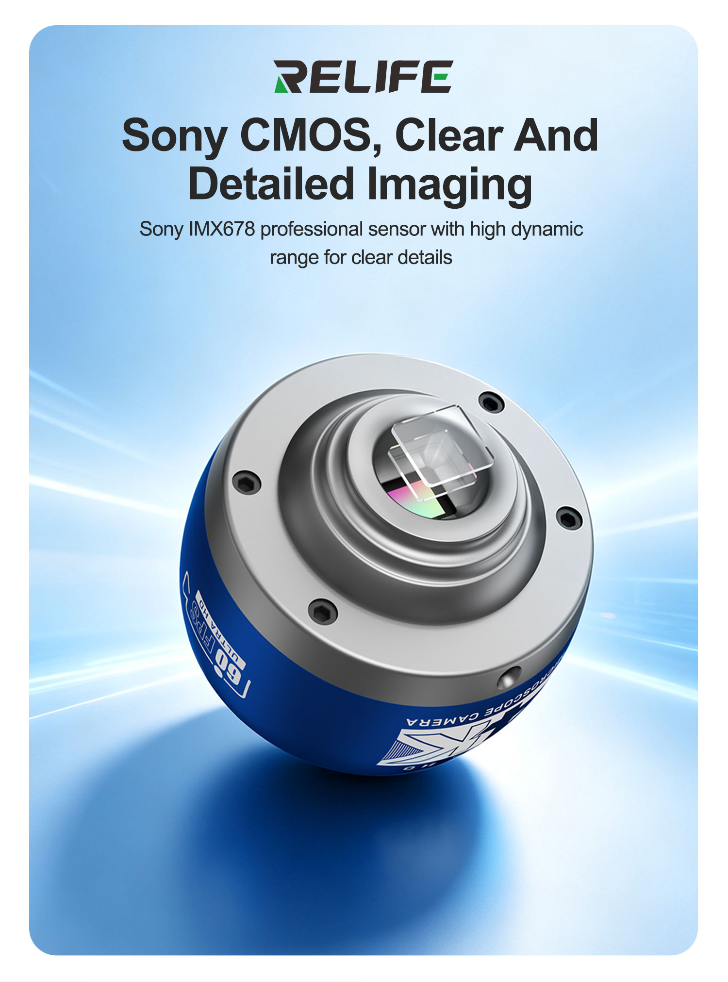 RELIFE MC5 4K 60FPS Mikroskopk – 4K Microscope Camera Sony Sensor Bewertung und Preis