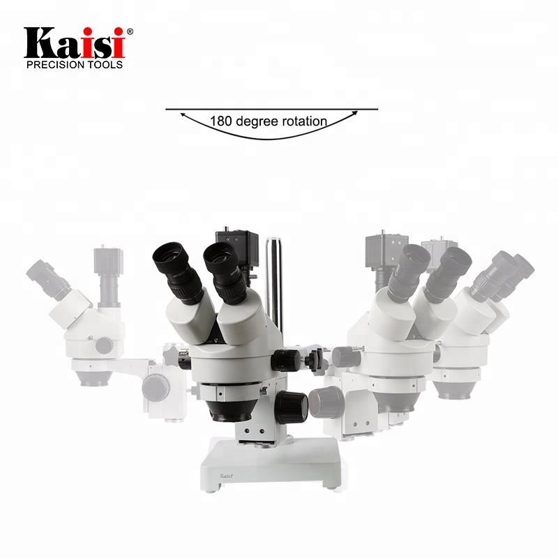 Kaisi 7X-45X Digitalzoom PCB I – Trinocular Stereo Microscope 7X-45X Bewertung und Preis