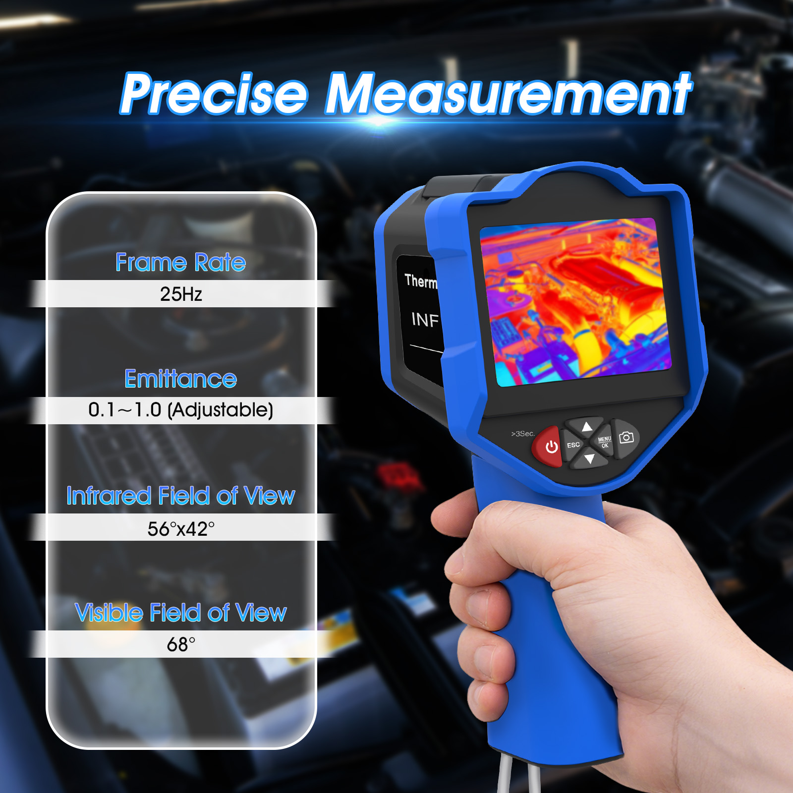 HoldPeak Wärmebildkamera 256x1 – Thermal Imaging Camera Pcb Repair Bewertung und Preis